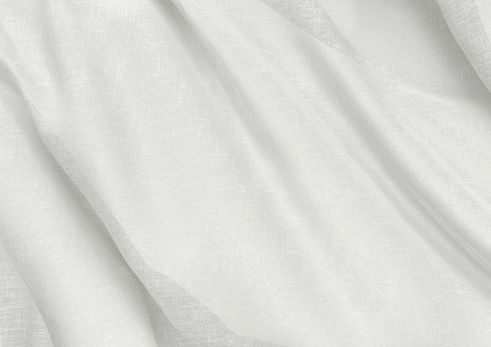 Kalahari Voile, Ghost White - Roman Blind - Image 4